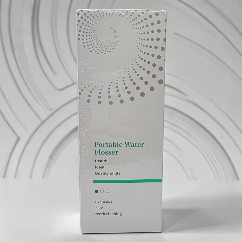 Voltmate 구강세정기 패키지와 제품 정보