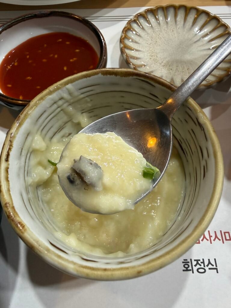 원스시 모둠회와 함께 나온 기본 상차림